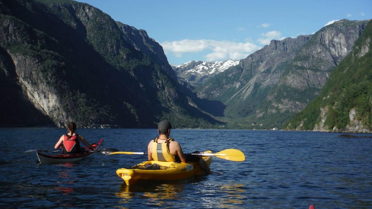 بيت شباب Hardanger Basecamp Osa المظهر الخارجي الصورة